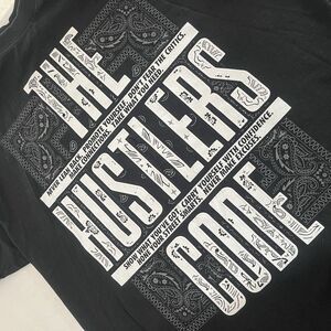 Vintage Shaka Wear Y2K Mens 2XL The‎ Hustler Code Pullover Graphic Print FB